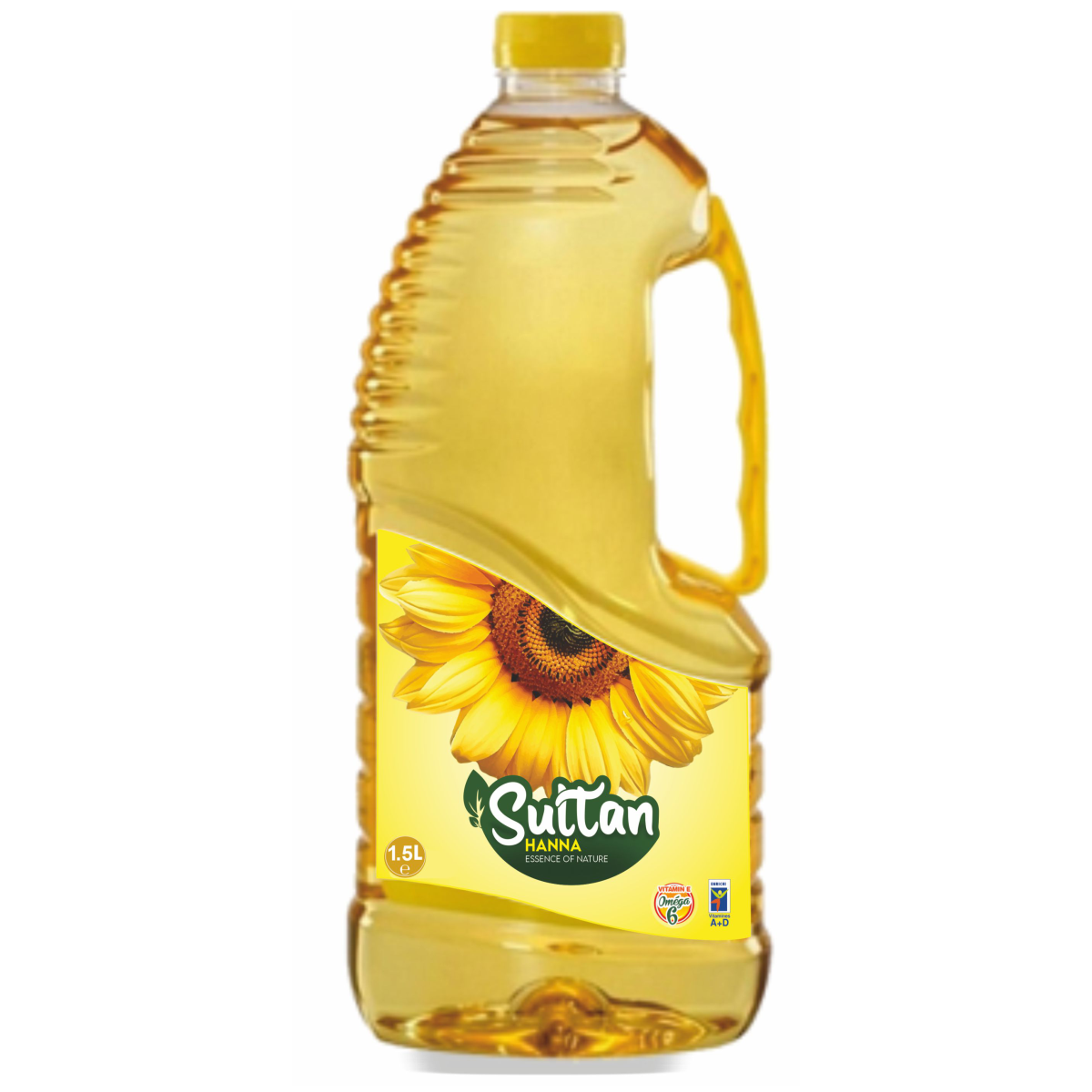 01 Hanna Sultan Ayçiçek Yağı 1500 ml - Görsel 1