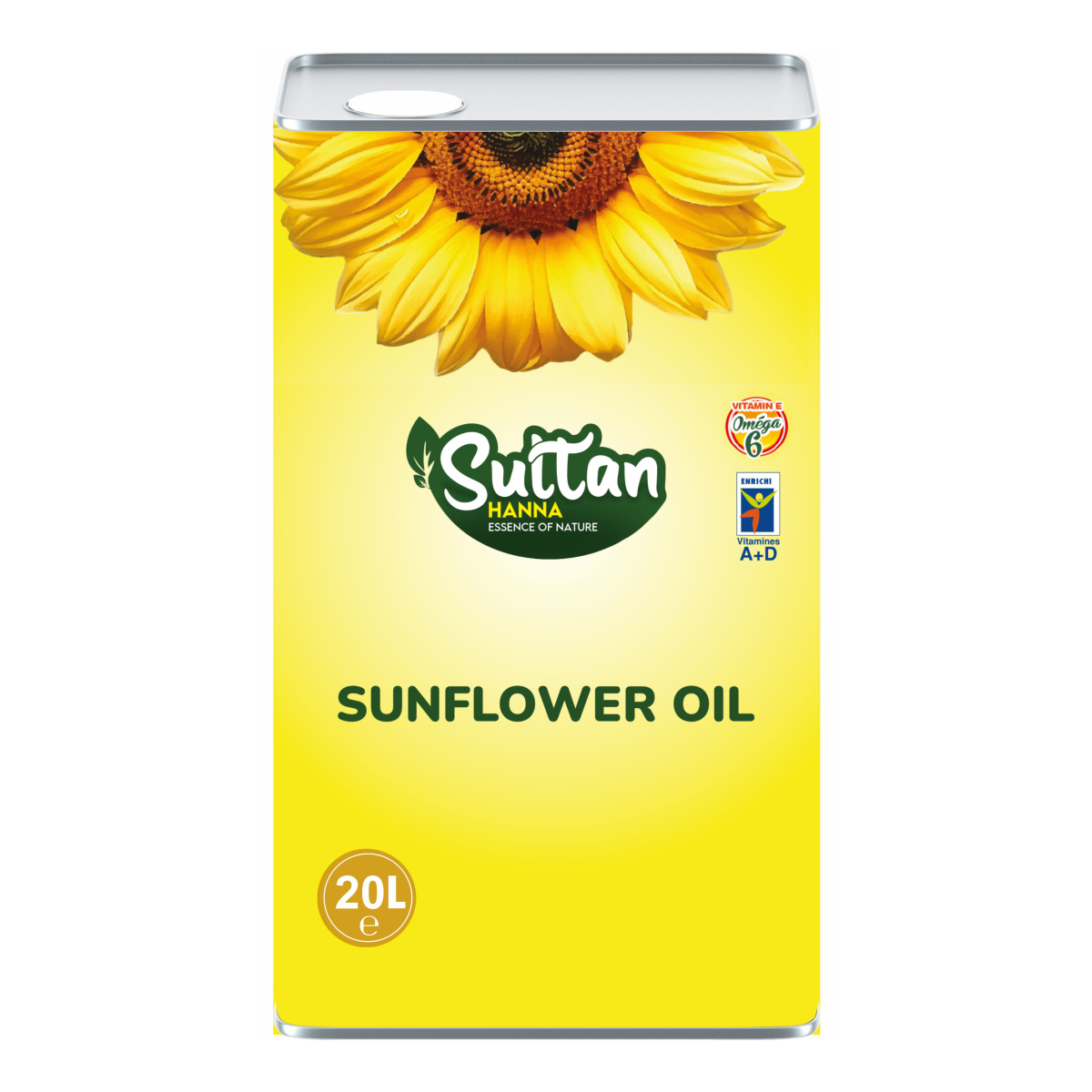 06 Hanna Sultan Ayçiçek Yağı 20 L - Görsel 1